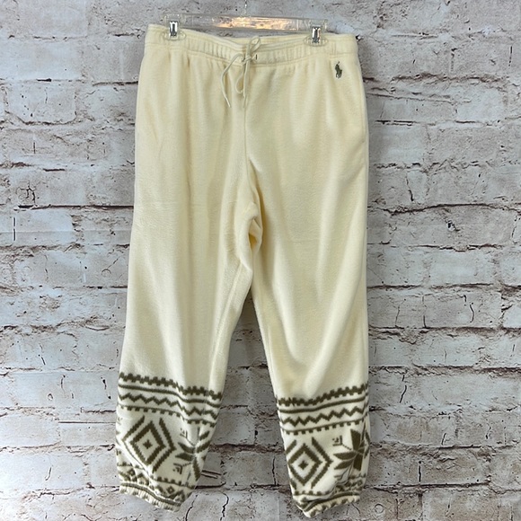 POLO Ralph Lauren Fair Isle Sweatpants NWT - Picture 1 of 8